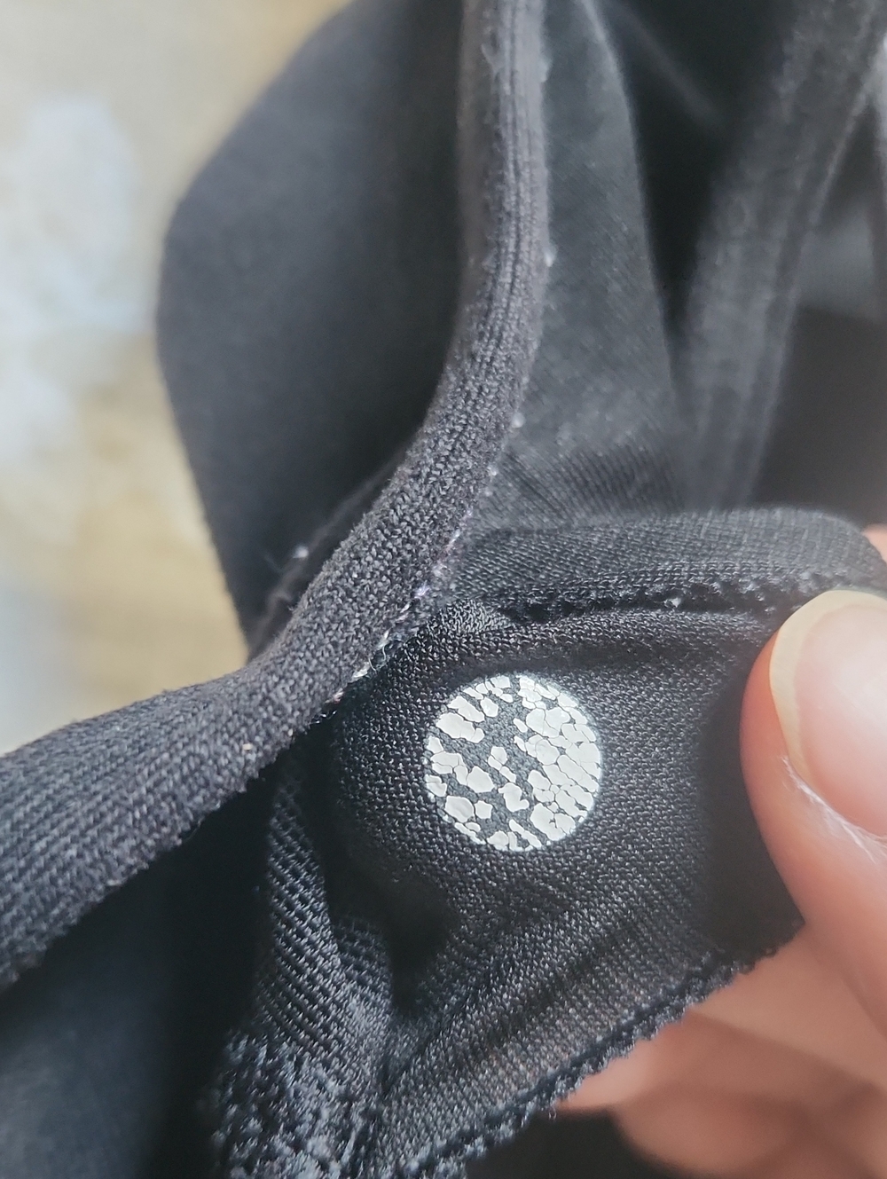 Lululemon Flow Y Sports Bra Size 6 Black OLD - Picture 6 of 11